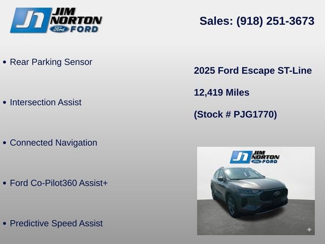2025 Ford Escape ST-Line