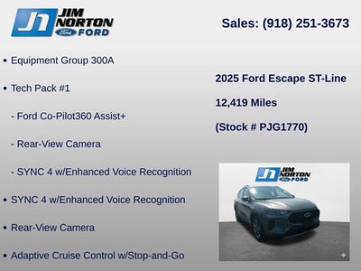 2025 Ford Escape ST-Line