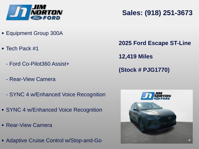 2025 Ford Escape ST-Line