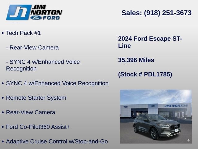 2024 Ford Escape ST-Line