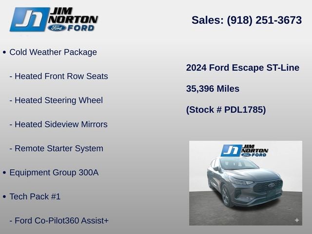 2024 Ford Escape ST-Line
