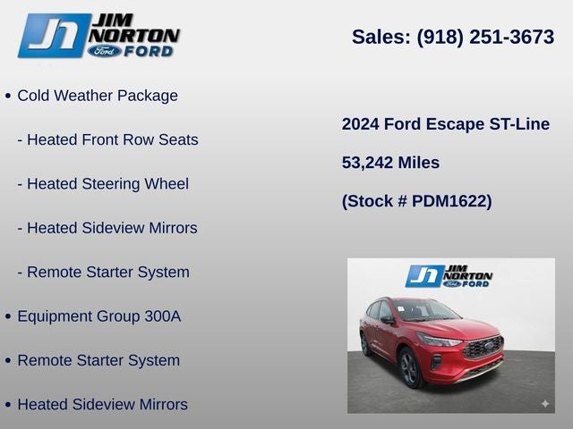2024 Ford Escape ST-Line