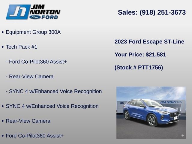 2023 Ford Escape ST-Line