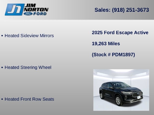 2025 Ford Escape Active