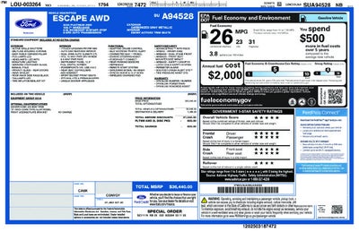 2025 Ford Escape Platinum