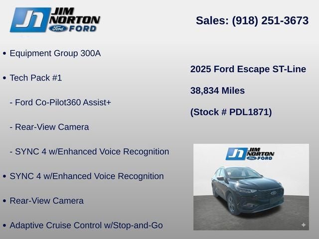 2025 Ford Escape ST-Line