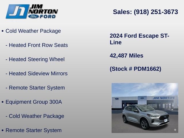2024 Ford Escape ST-Line