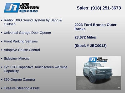 2023 Ford Bronco Outer Banks