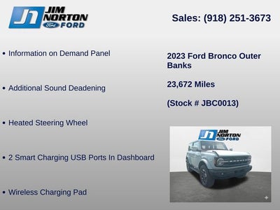 2023 Ford Bronco Outer Banks