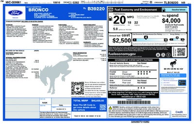 2026 Ford Bronco Base