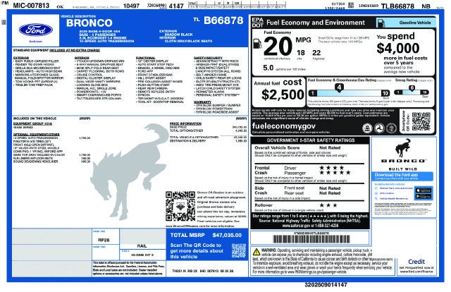 2026 Ford Bronco Base