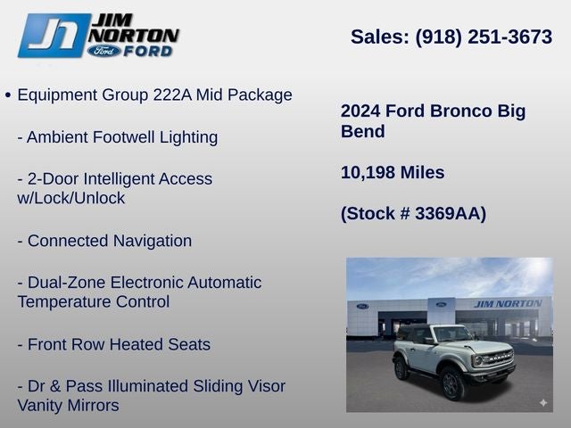 2024 Ford Bronco Big Bend
