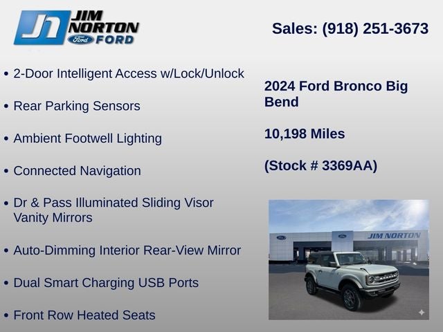2024 Ford Bronco Big Bend