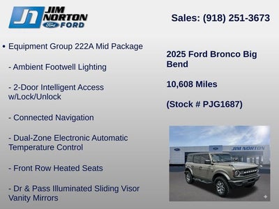 2025 Ford Bronco Big Bend