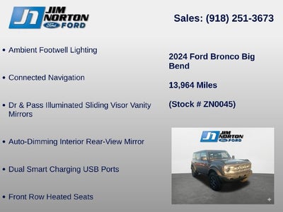 2024 Ford Bronco Big Bend