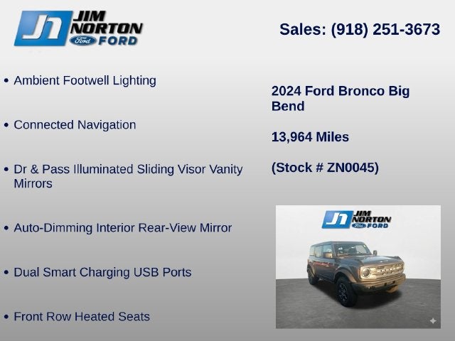 2024 Ford Bronco Big Bend