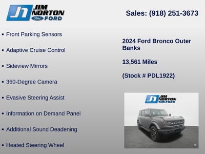2024 Ford Bronco Outer Banks