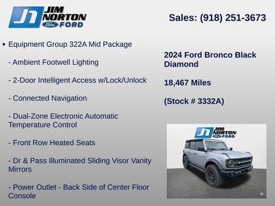 2024 Ford Bronco Black Diamond