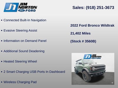 2022 Ford Bronco Wildtrak
