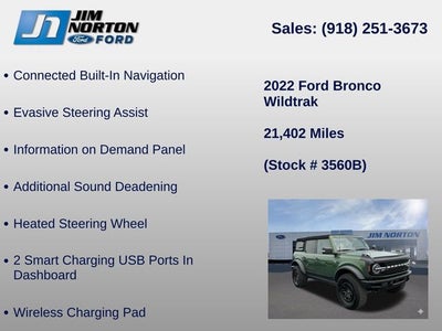 2022 Ford Bronco Wildtrak