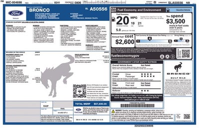 2025 Ford Bronco Outer Banks