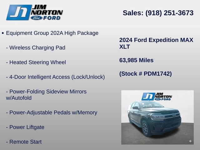 2024 Ford Expedition Max XLT
