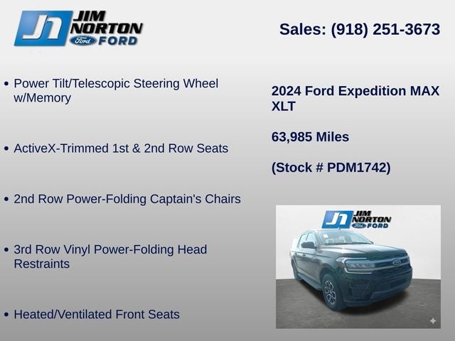 2024 Ford Expedition Max XLT