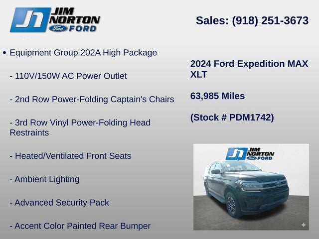 2024 Ford Expedition Max XLT