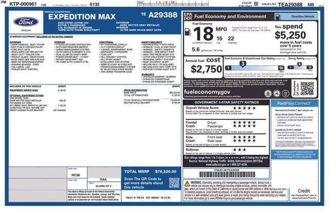 2026 Ford Expedition Max Active