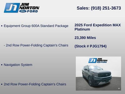 2025 Ford Expedition Max Platinum