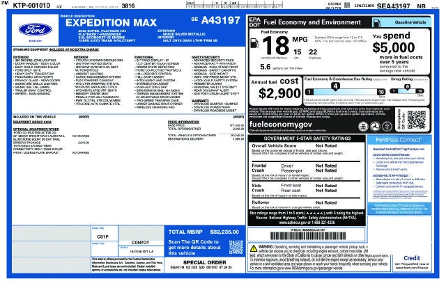 2025 Ford Expedition Max Platinum