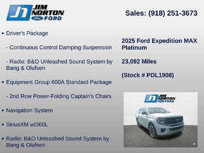 2025 Ford Expedition Max Platinum