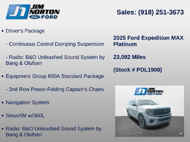 2025 Ford Expedition Max Platinum