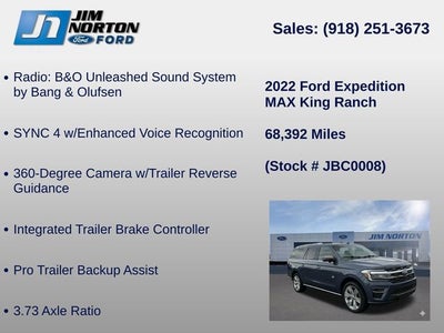 2022 Ford Expedition Max King Ranch