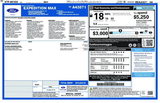 2024 Ford Expedition Max Limited