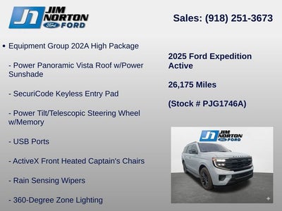 2025 Ford Expedition Active