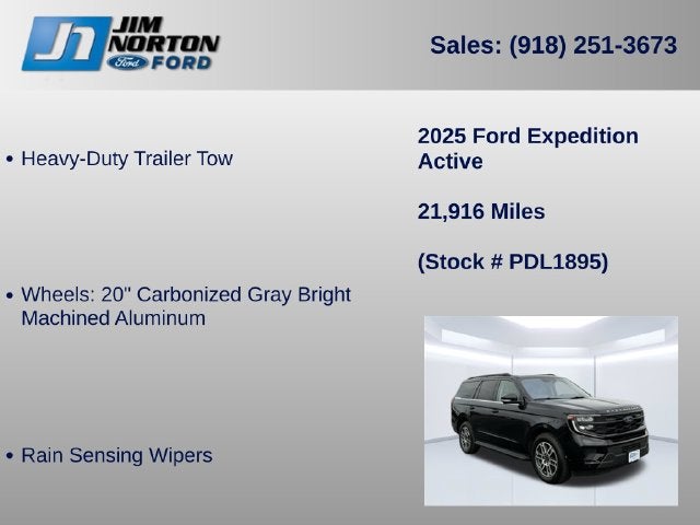 2025 Ford Expedition Active