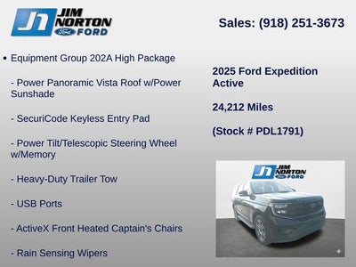 2025 Ford Expedition Active
