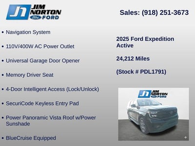 2025 Ford Expedition Active