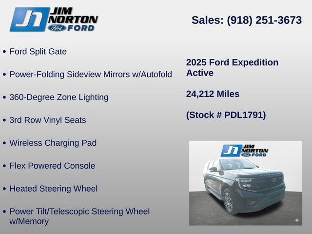 2025 Ford Expedition Active