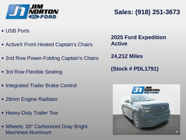 2025 Ford Expedition Active