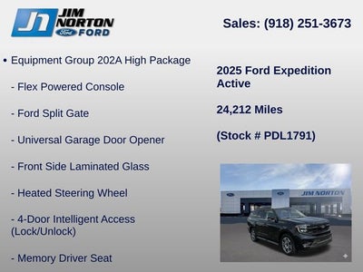2025 Ford Expedition Active