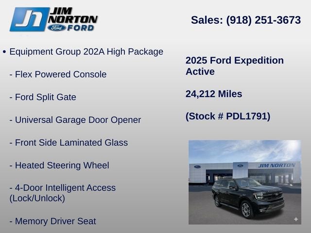 2025 Ford Expedition Active
