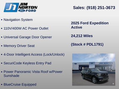 2025 Ford Expedition Active