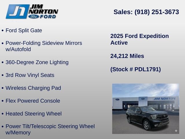 2025 Ford Expedition Active