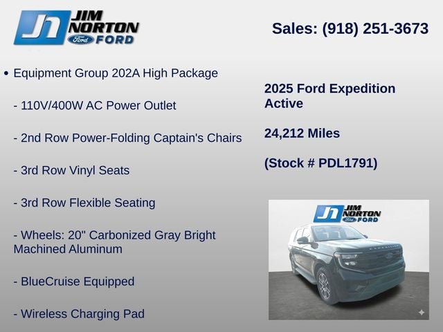2025 Ford Expedition Active