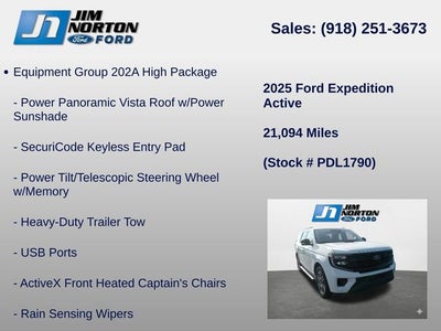 2025 Ford Expedition Active