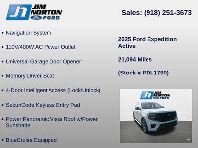 2025 Ford Expedition Active