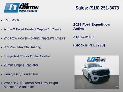 2025 Ford Expedition Active