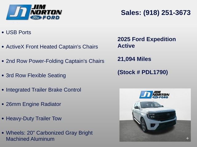 2025 Ford Expedition Active